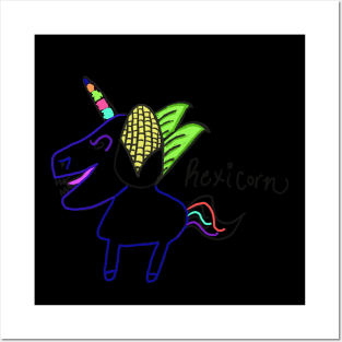 Rexicorn T-shirt Posters and Art